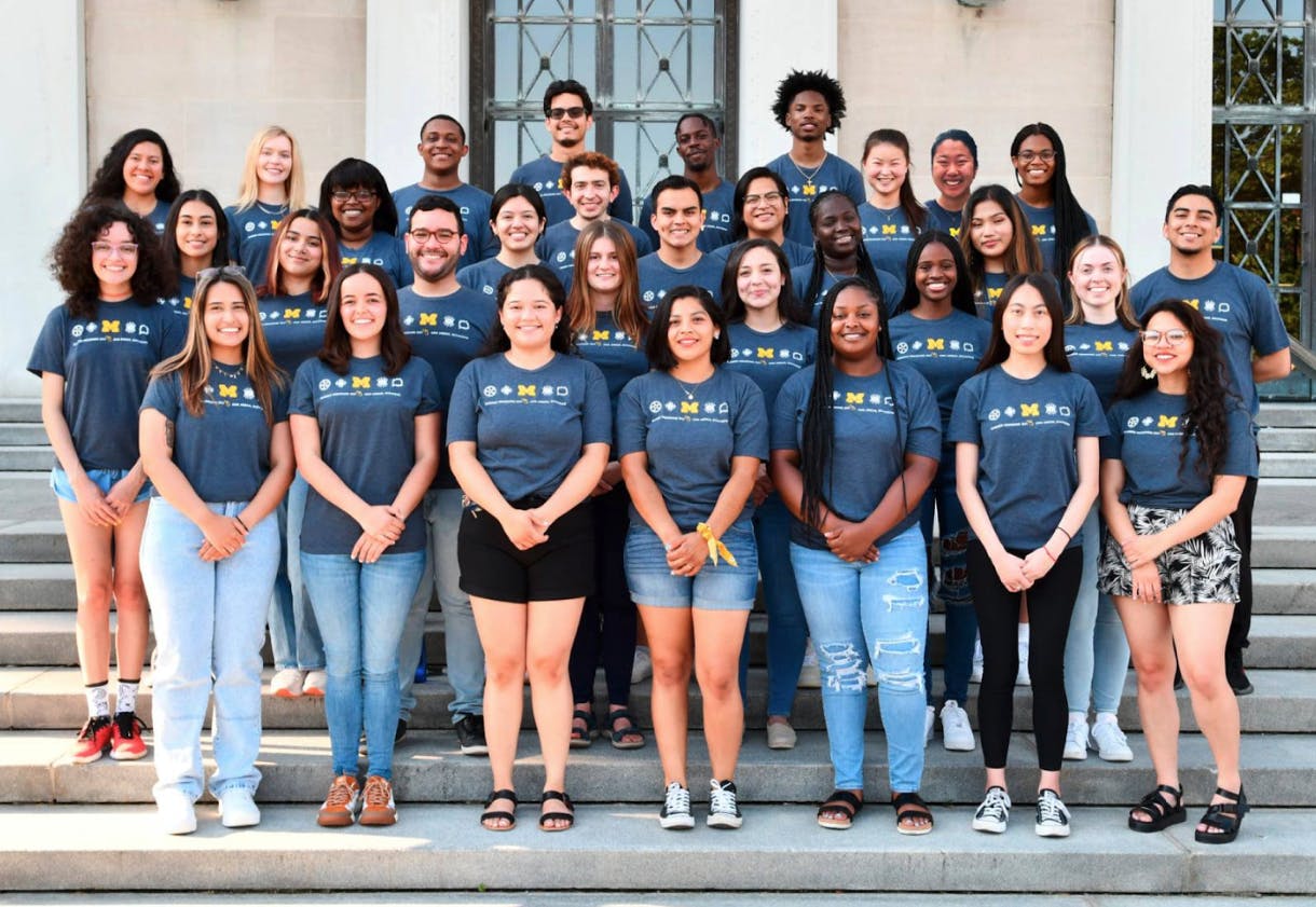 Group photo of the 2021 Summer Research Opportunities Cohort