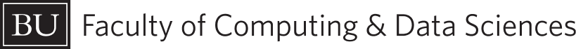 Boston University Faculty of Computing and Data Science logo