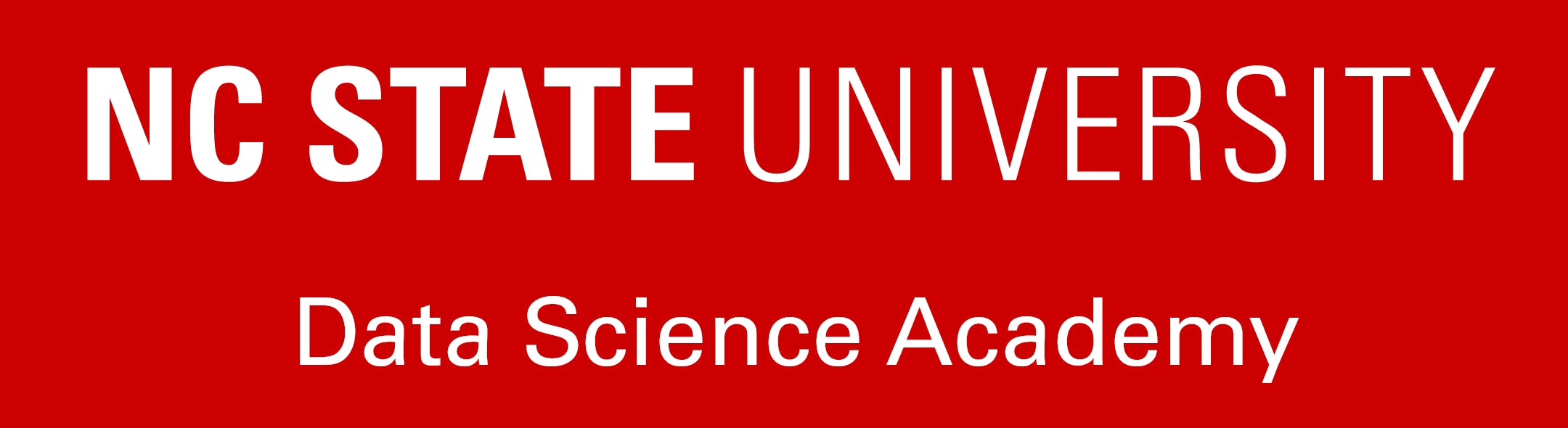 NC State University Data Science Academy Logo