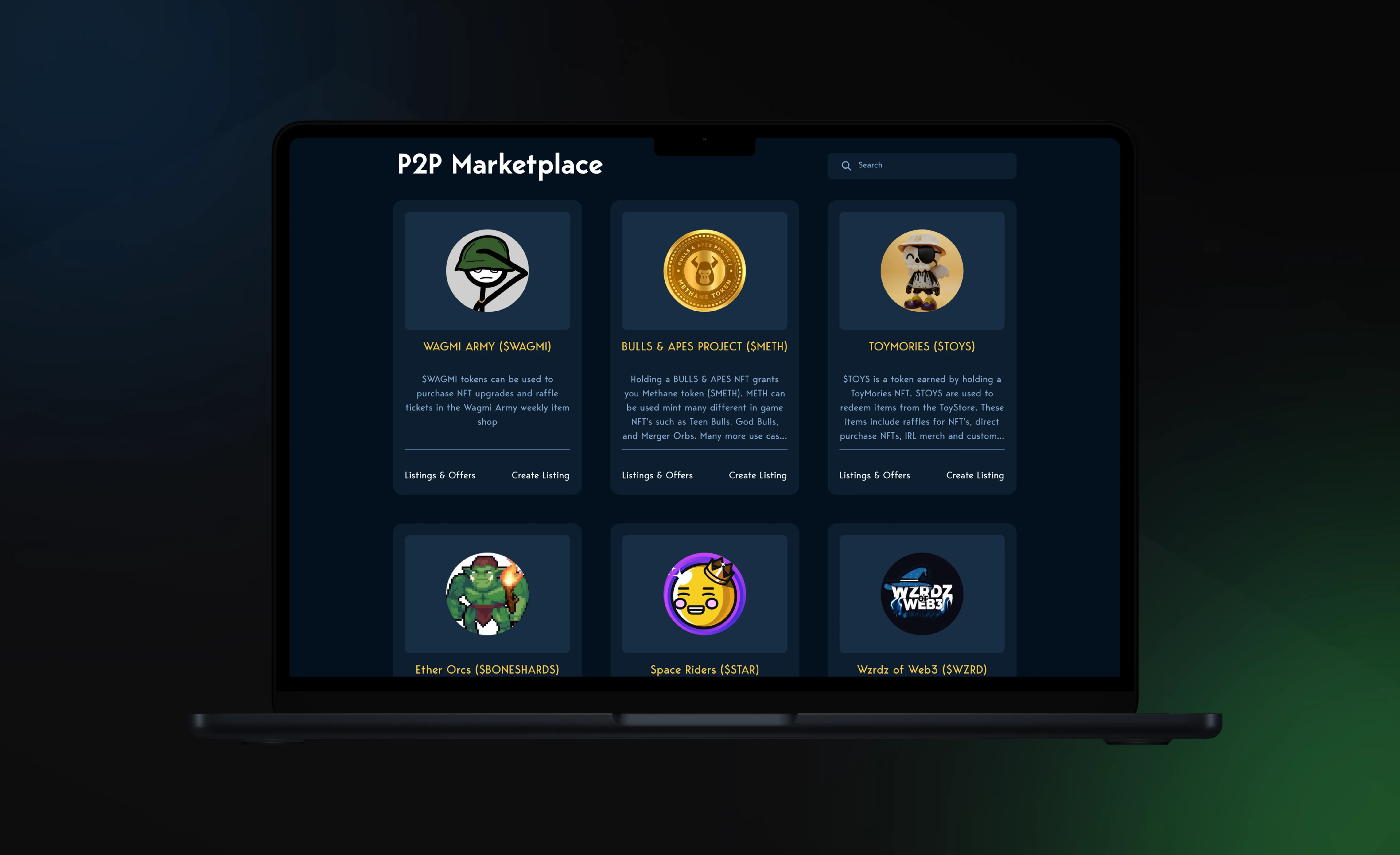 SabreSwap Token Marketplace