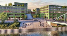 Innovative Büroflächen für kreative Mieter - direkt an der Spree