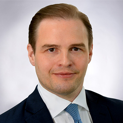 Porträt von Christoph Mooren, Leiter Gewerbliche Vermietung bei Aengevelt Immobilien in Düsseldorf