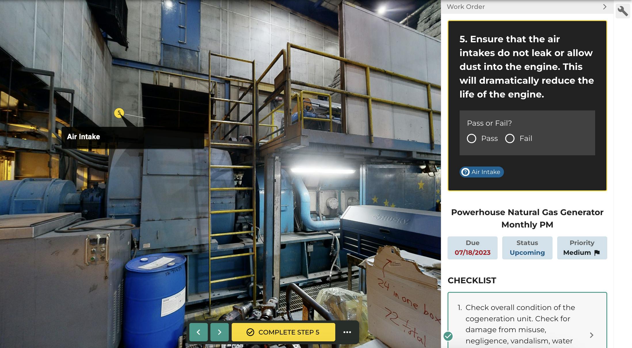 A view of Aetos Operate: the leading preventative maintenance solution for facility managers and their organizations. 