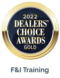 Dealers' Choice Award - F&I Training