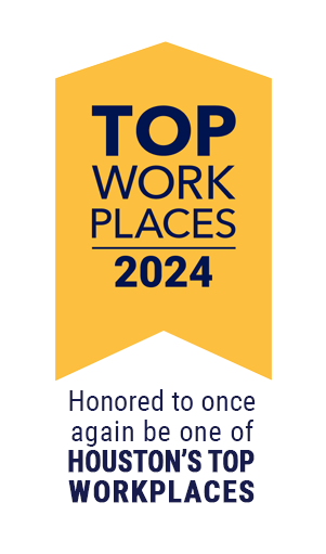 Voted One of Houston Chronicle's Top Workplaces in 2024