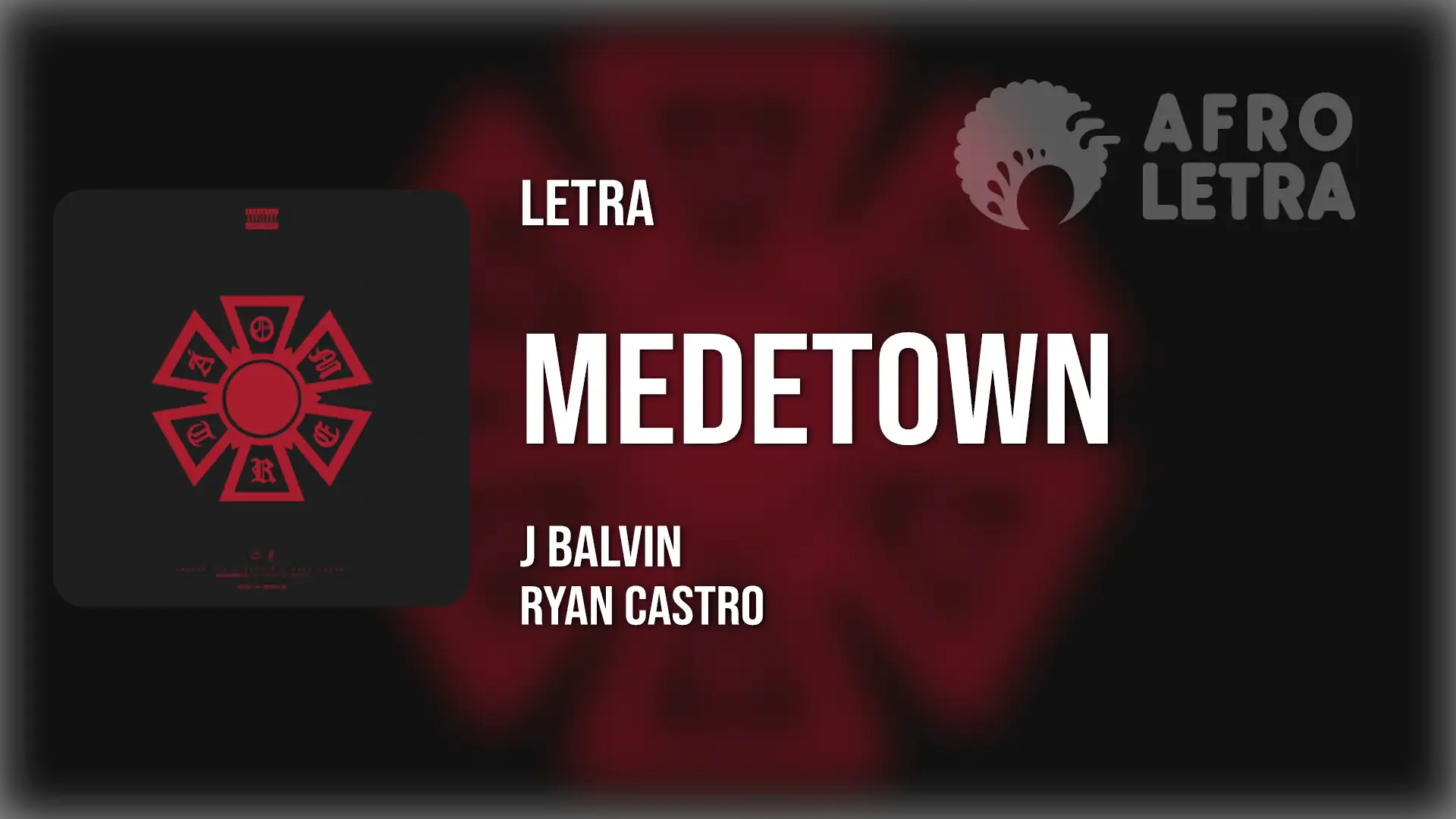 Imagen representando Medetown de J Balvin Ft Ryan Castro