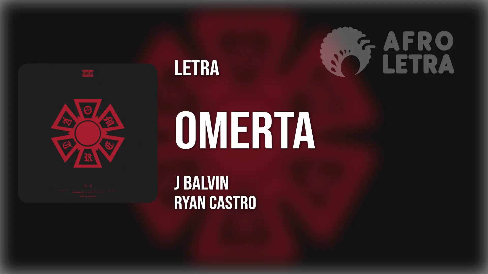 Imagen representando Omerta de J Balvin Ft Ryan Castro