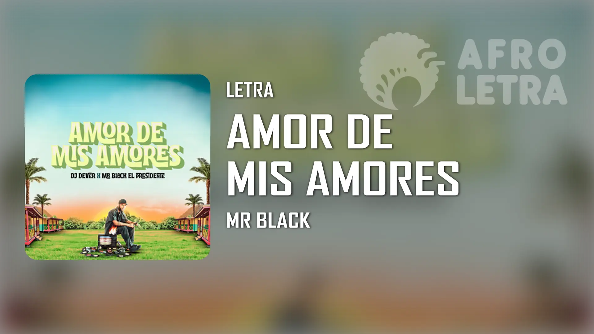 Imagen representando Amor de mis Amores de Mr Black