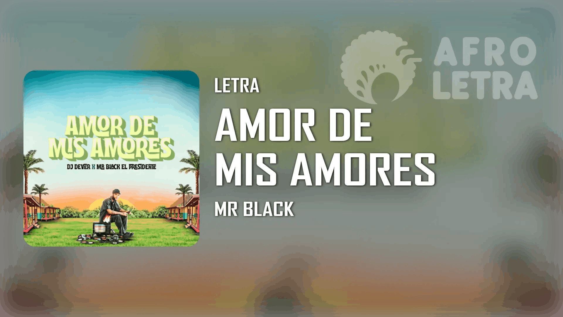 Amor de mis Amores de Mr Black Imagen representando Amor de mis Amores de Mr Black