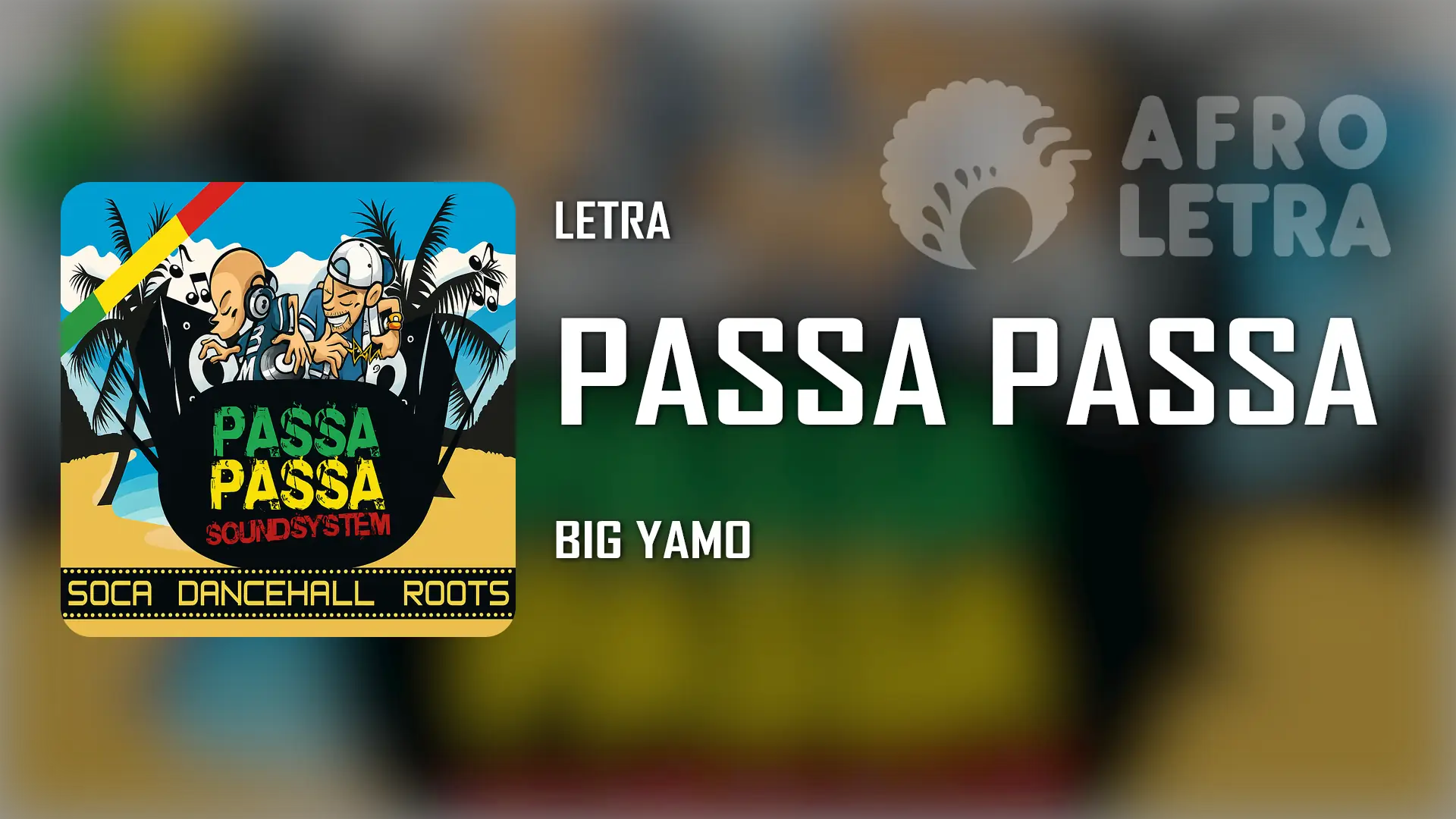 Imagen representando Passa Passa de Big Yamo