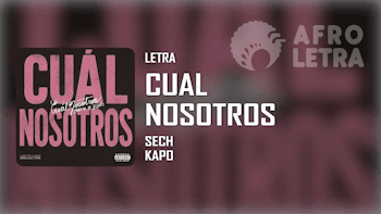 Imagen representando Cual Nosotros de Sech ft Kapo