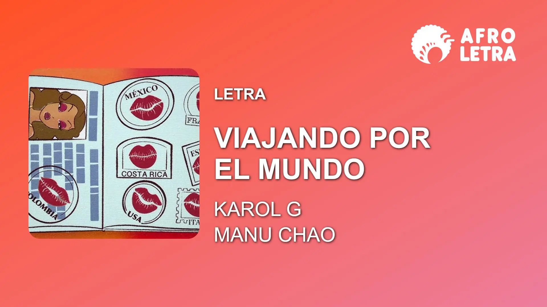 Imagen representando Viajando Por El Mundo de Karol G ft Manu Chao