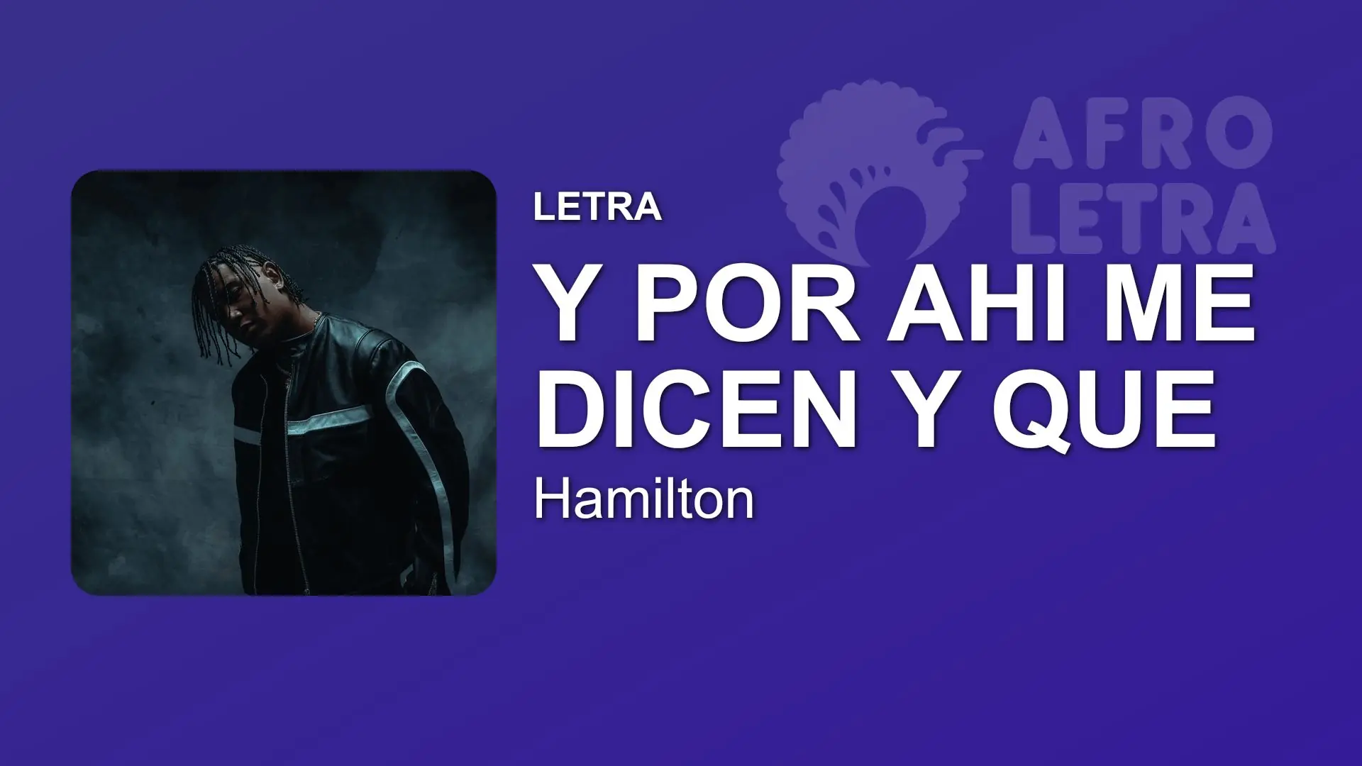 Imagen representando Y por ahí me dicen y que de Hamilton