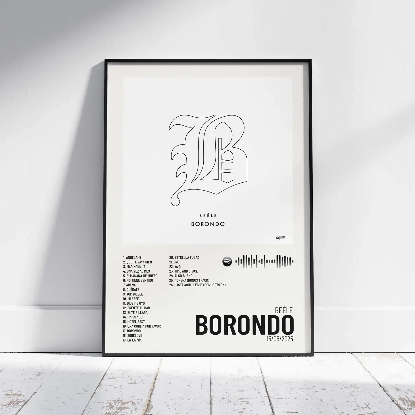 Portada del álbum Borondo