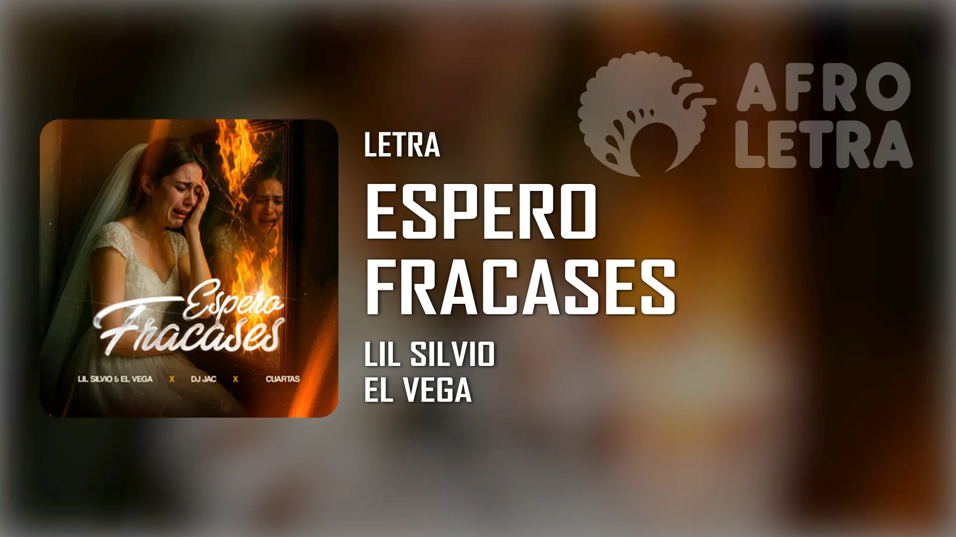 Imagen representando Espero Fracases de Lil Silvio & El Vega