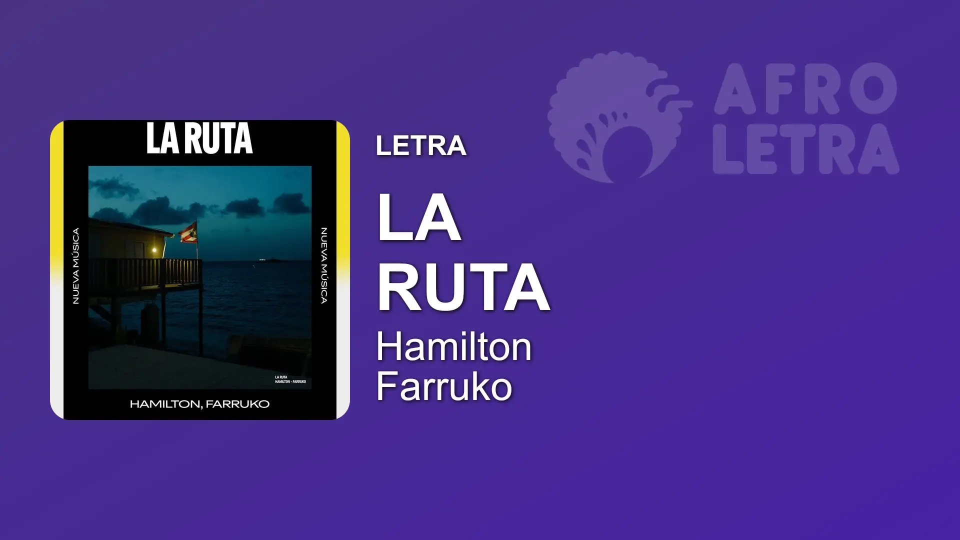 Imagen representando La Ruta de Hamilton ft Farruko