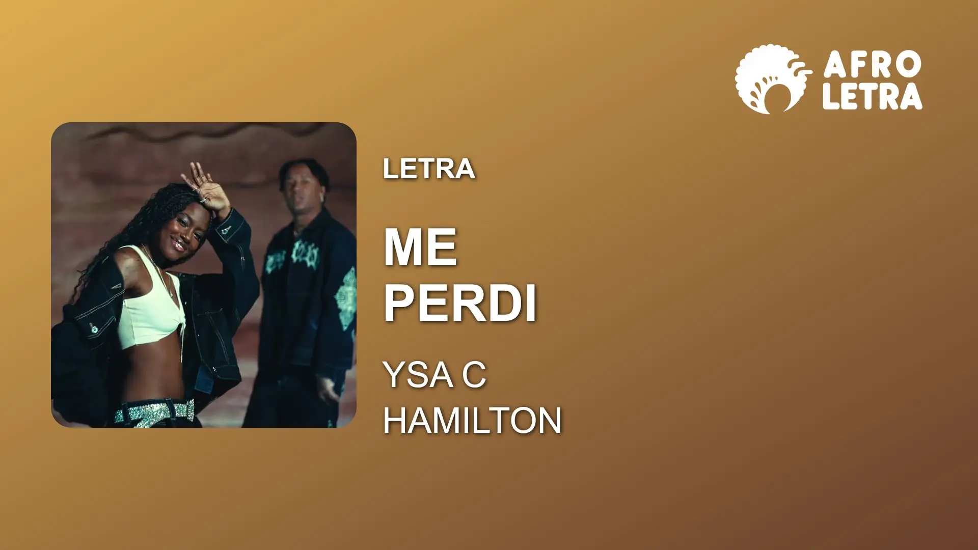 Imagen representando Me Perdi de Ysa C ft Hamilton