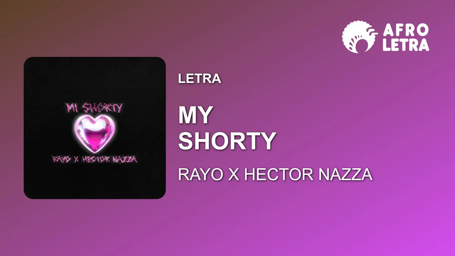 Imagen representando My Shorty de Rayo ft Hector Nazza