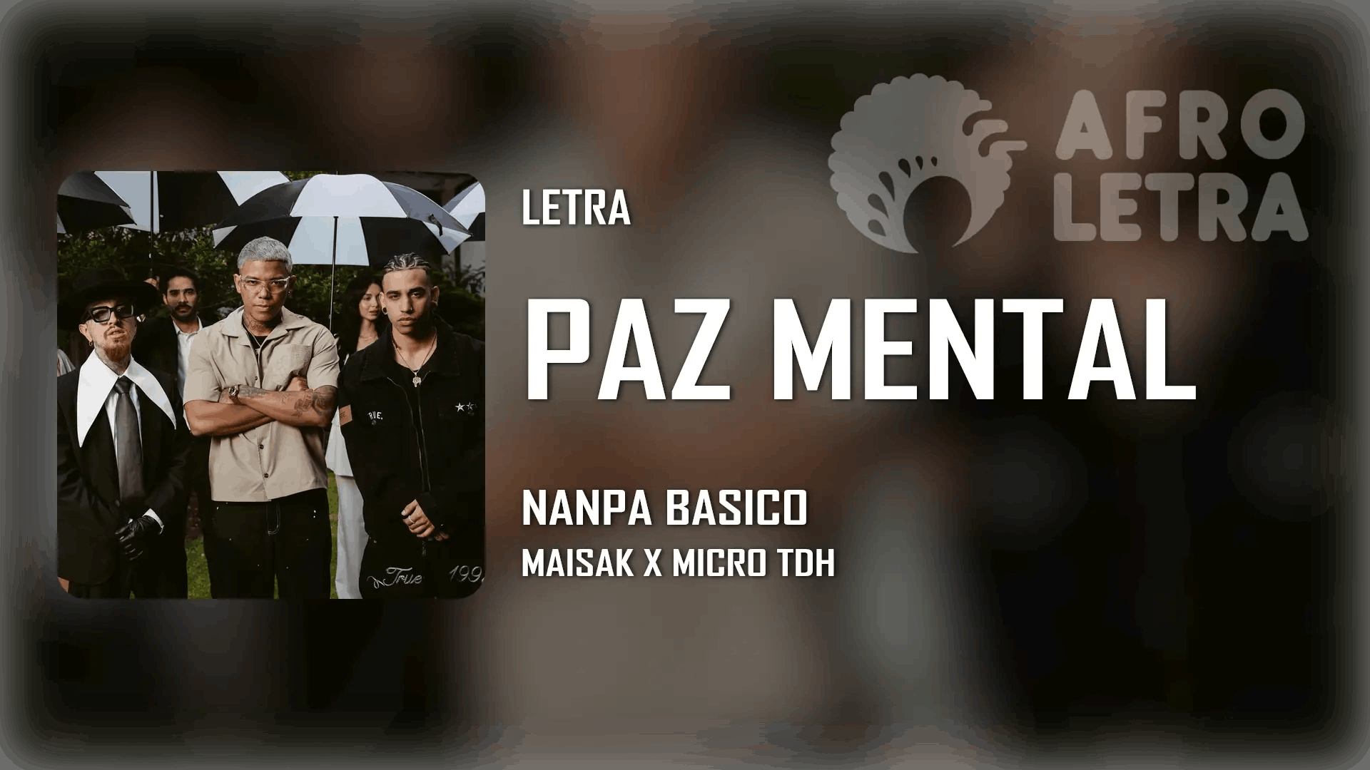 Paz Mental de Maisak ft Nanpa Básico, Micro TDH Imagen representando Paz Mental de Maisak ft Nanpa Básico, Micro TDH