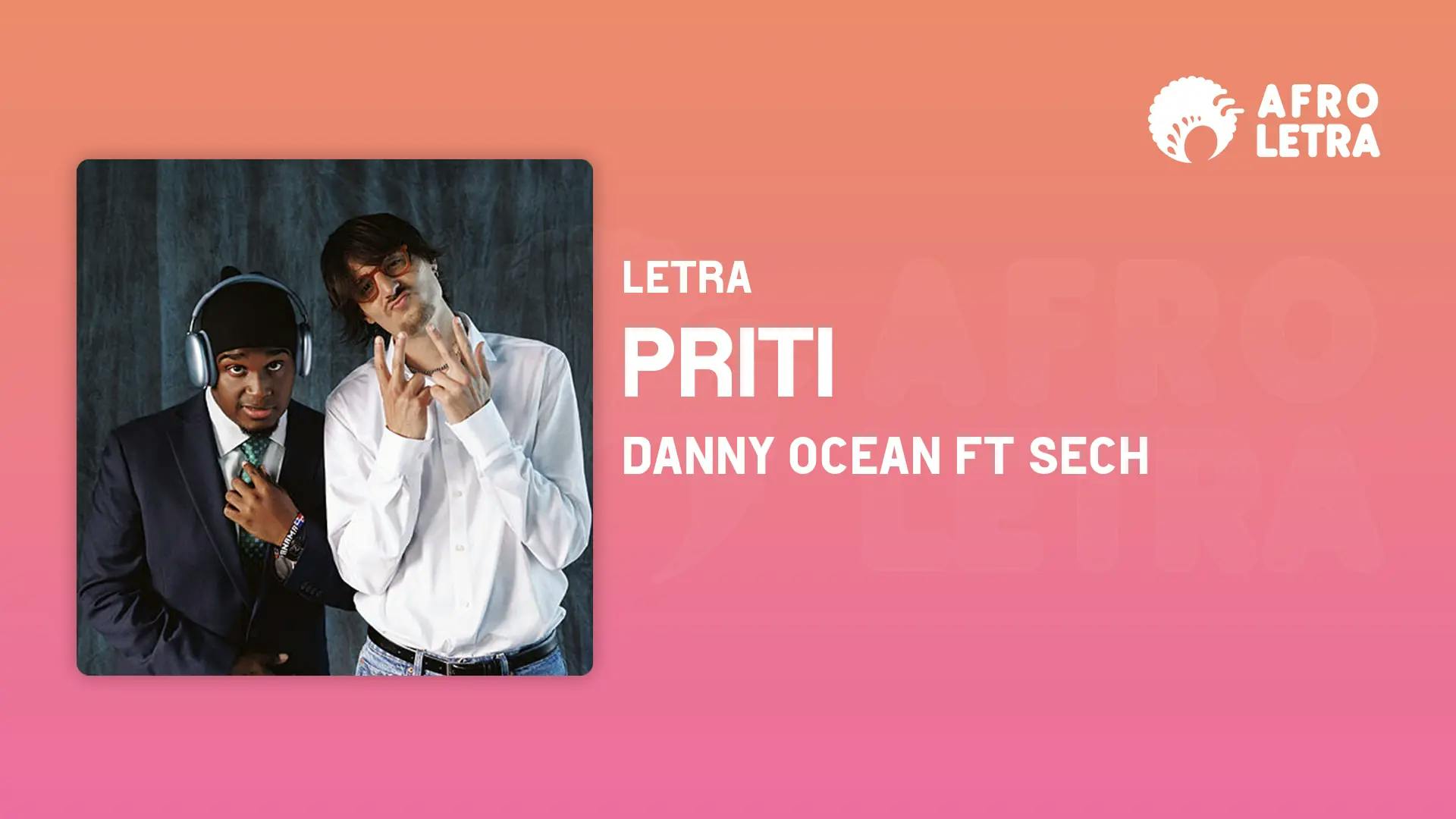 Priti de Danny Ocean Ft Sech Imagen representando Priti de Danny Ocean Ft Sech