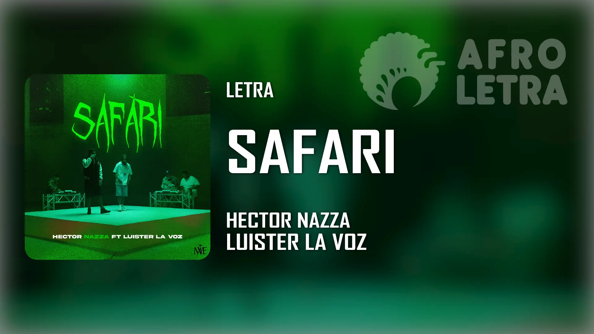 Imagen representando Safari de Hector Nazza ft Luister La Voz