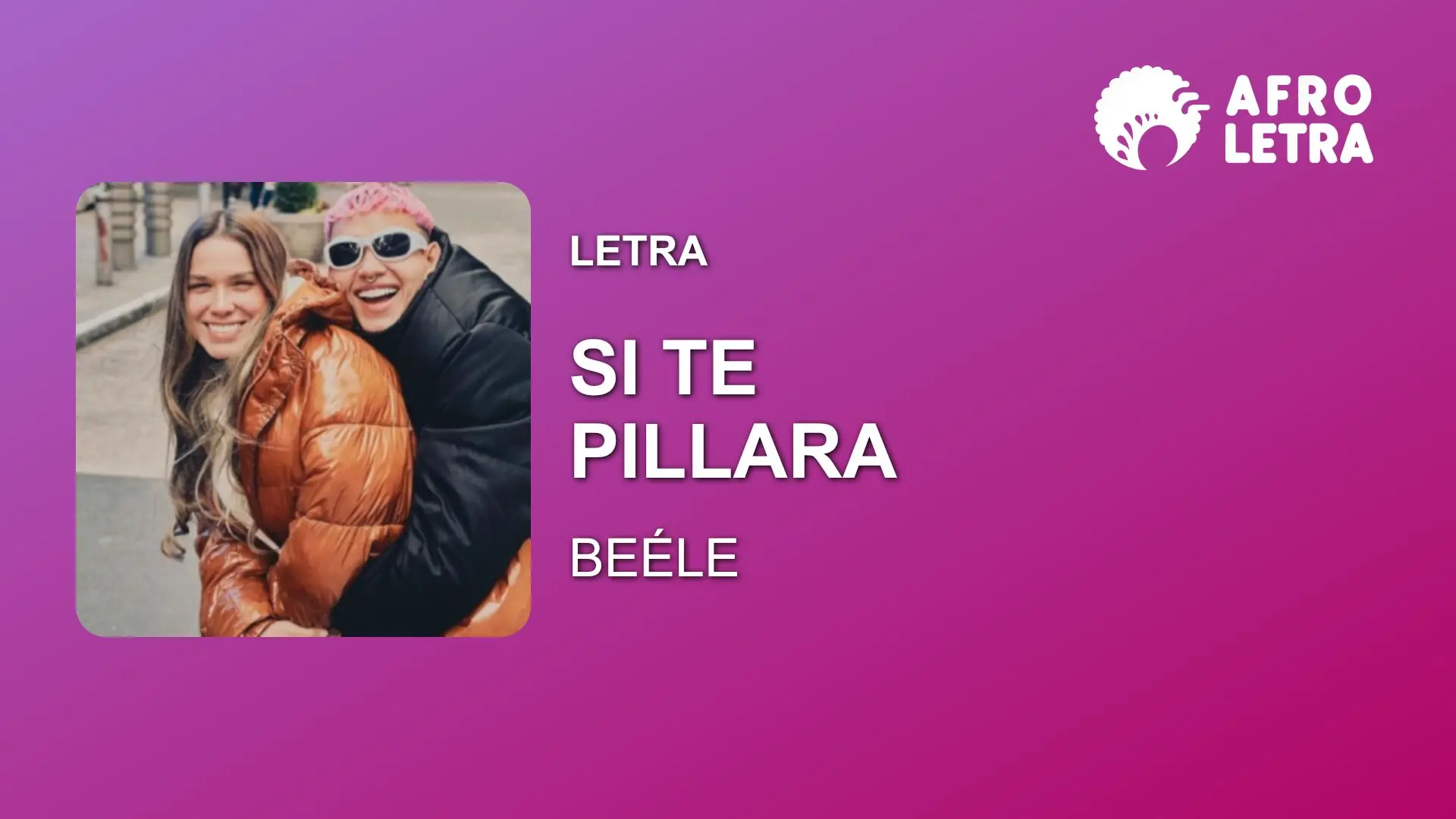 Imagen representando Si Te Pillara de Beéle