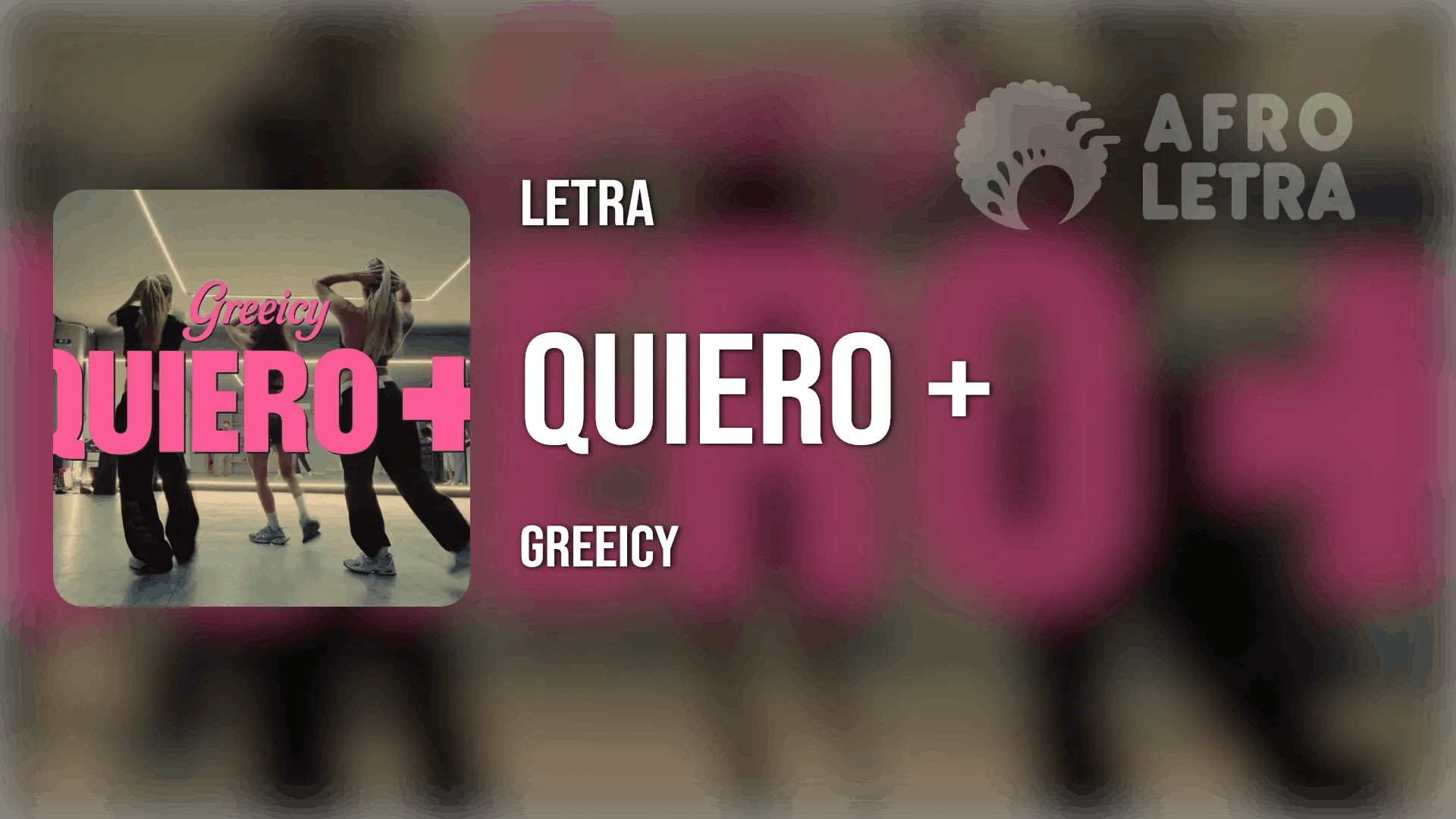 Quiero más + de Greeicy Imagen representando Quiero más + de Greeicy