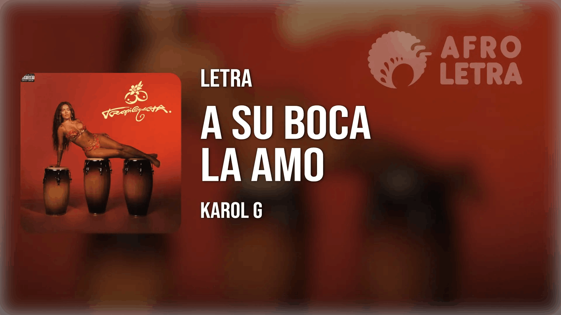 A Su Boca La Amo de Karol G Imagen representando A Su Boca La Amo de Karol G
