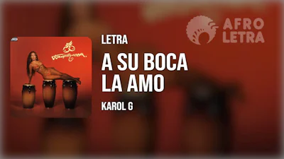 A Su Boca La Amo de Karol G Imagen representando A Su Boca La Amo de Karol G