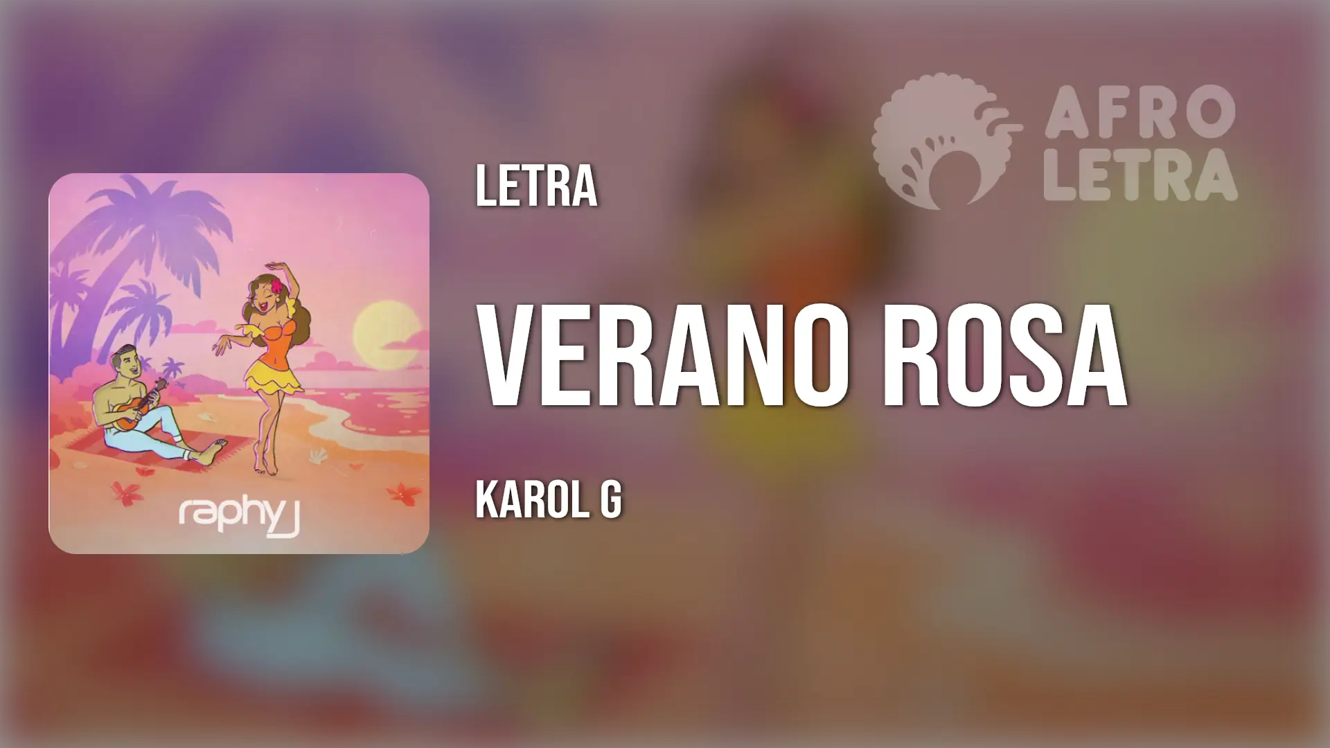Imagen representando Verano Rosa de Karol G ft Feid