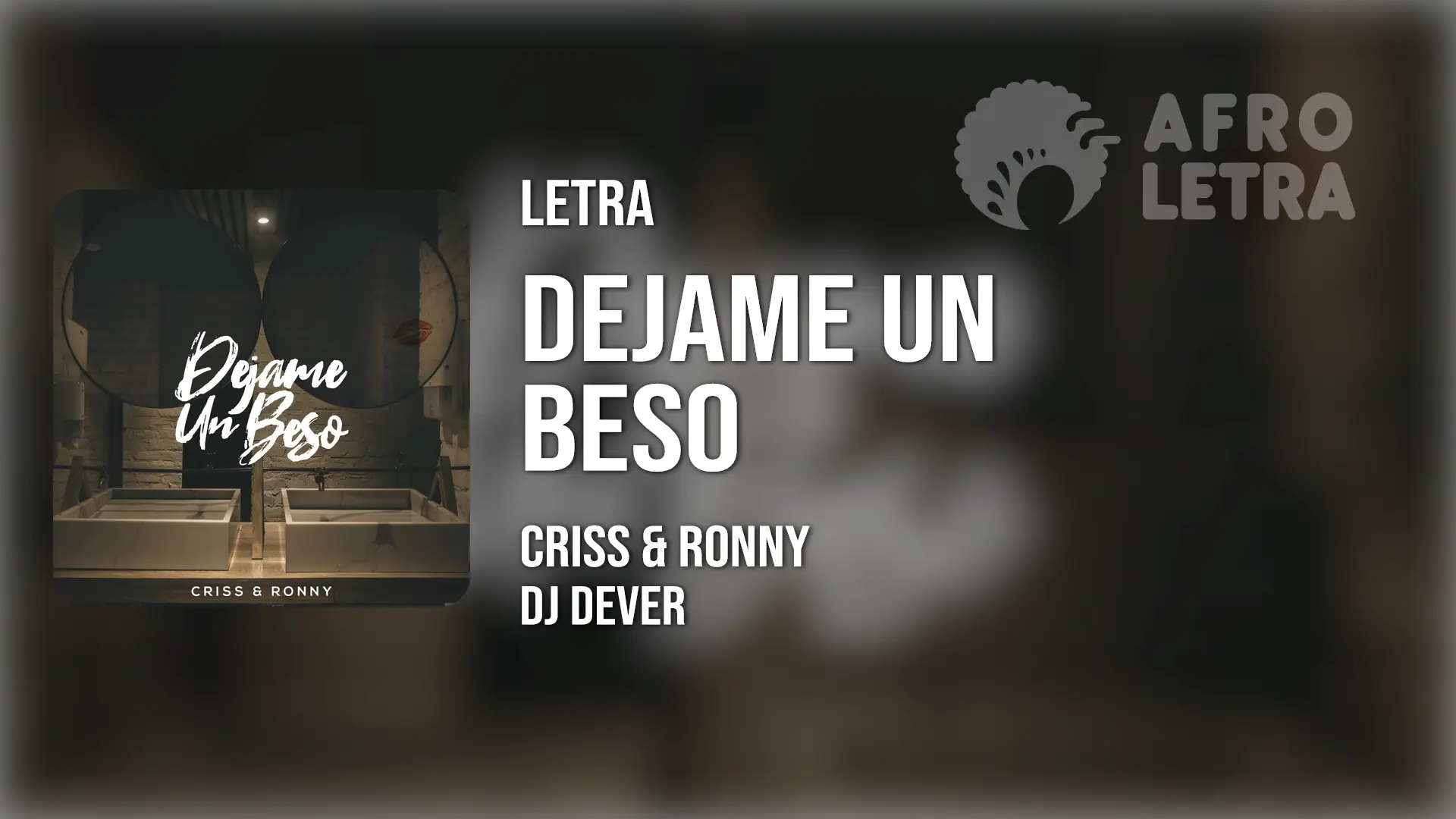 Imagen representando Dejame Un Beso de Criss y Ronny