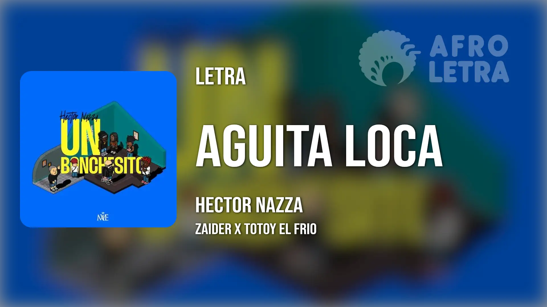 Imagen representando Aguita Loca de Hector Nazza ft Zaider x Totoy el Frio