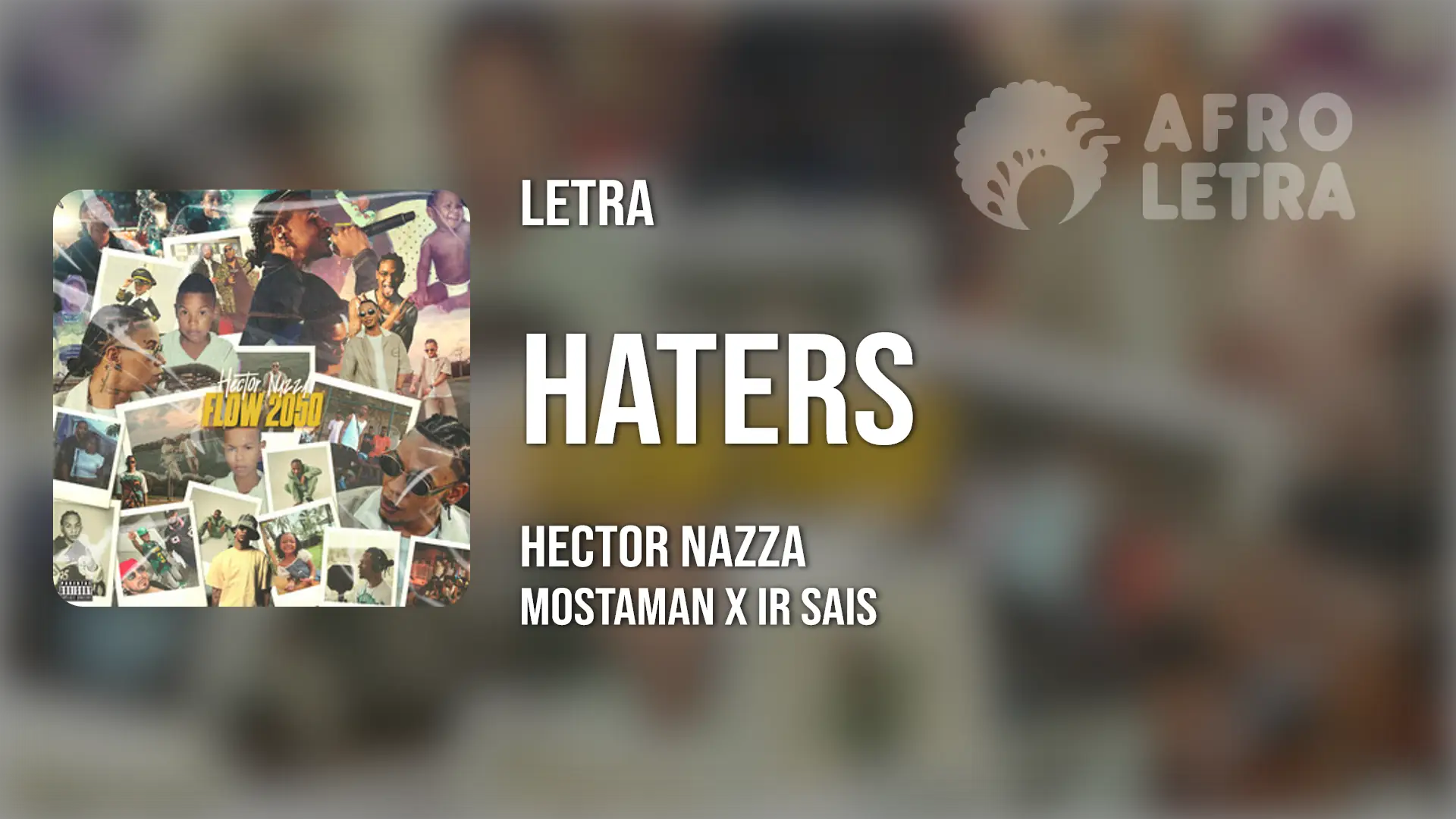 Imagen representando Haters de Hector Nazza ft Mosta Man x Ir Sais