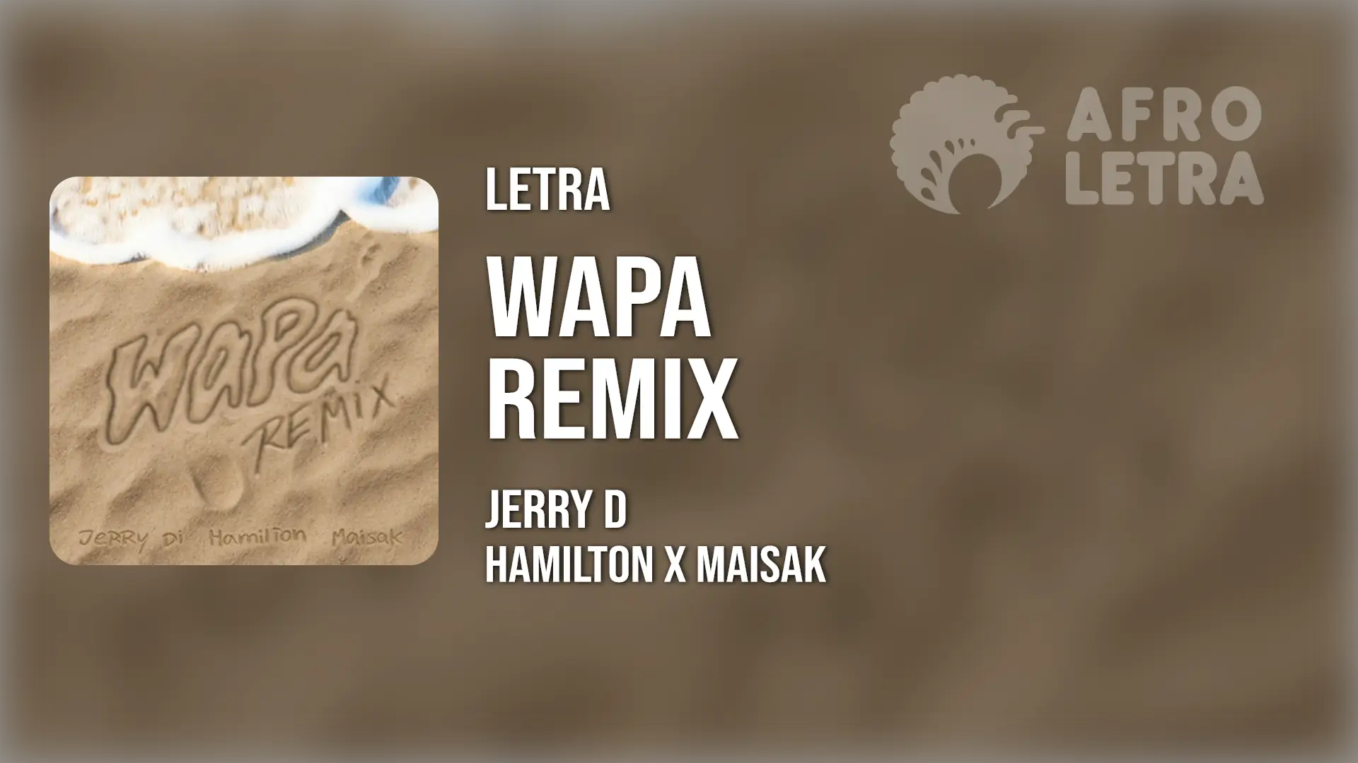 Imagen representando Wapa Remix de Jerry Di ft Hamilton x Maisak