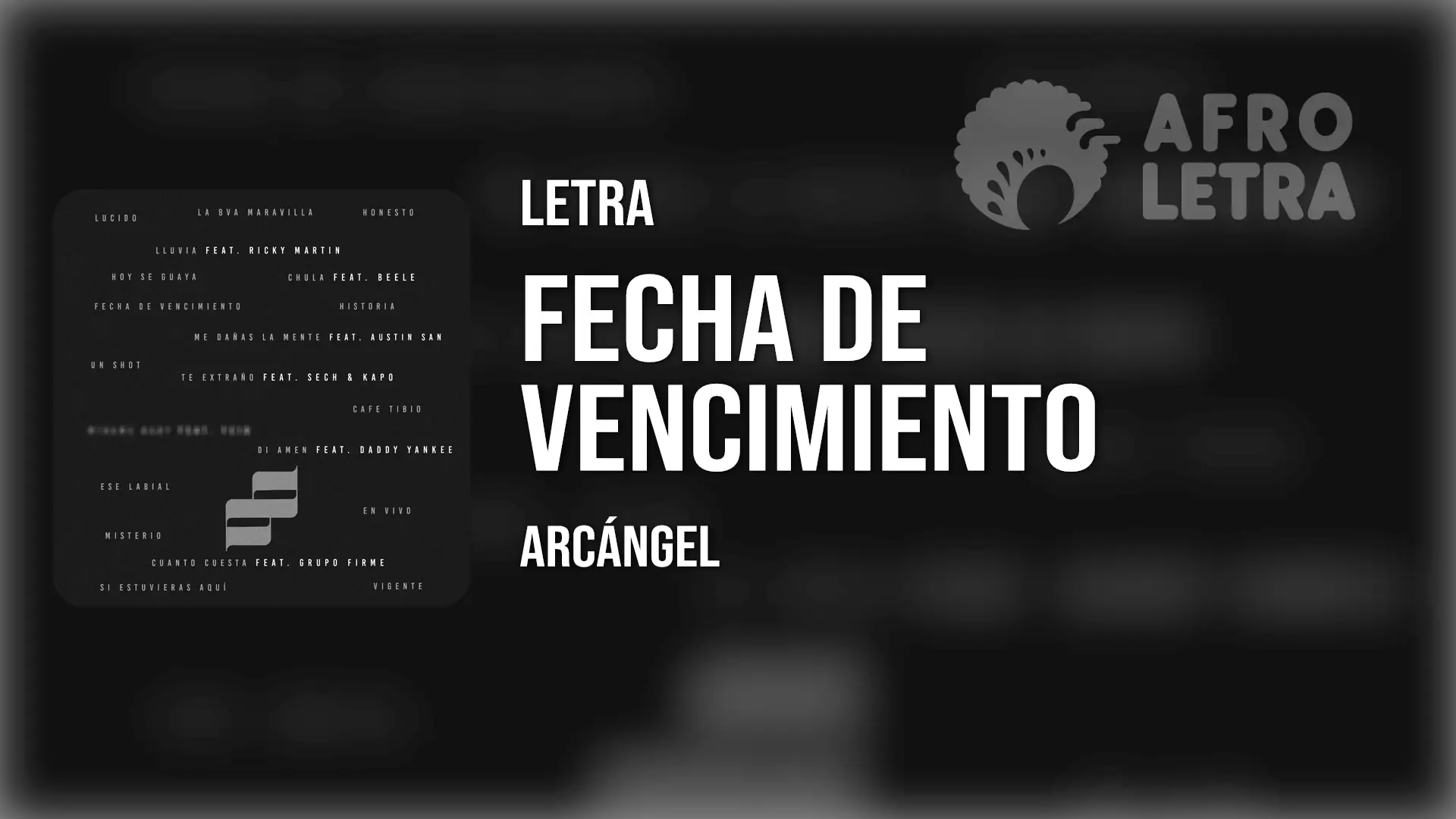 Imagen representando Fecha de Vencimiento de Arcángel