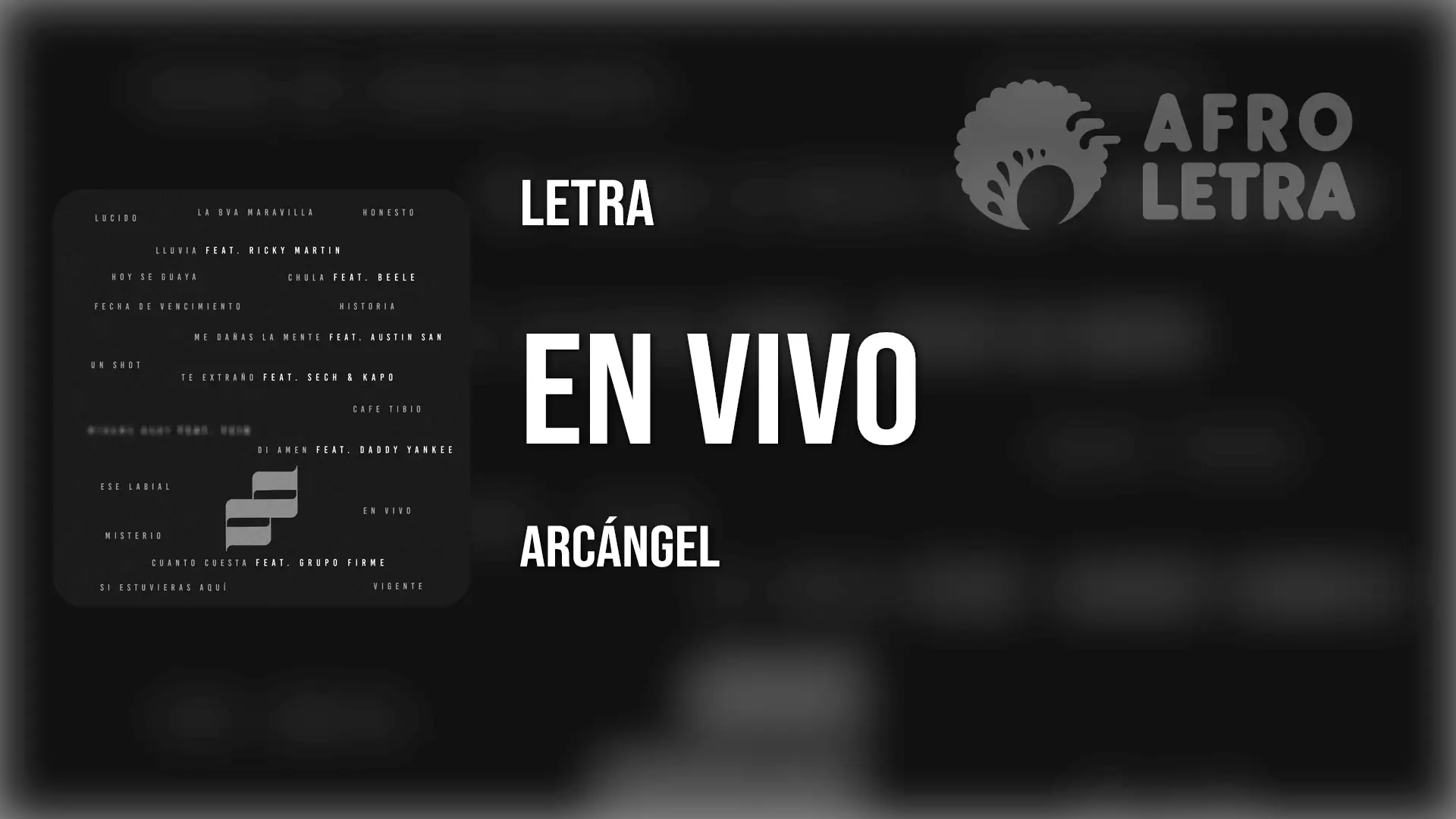 Imagen representando En Vivo de Arcángel