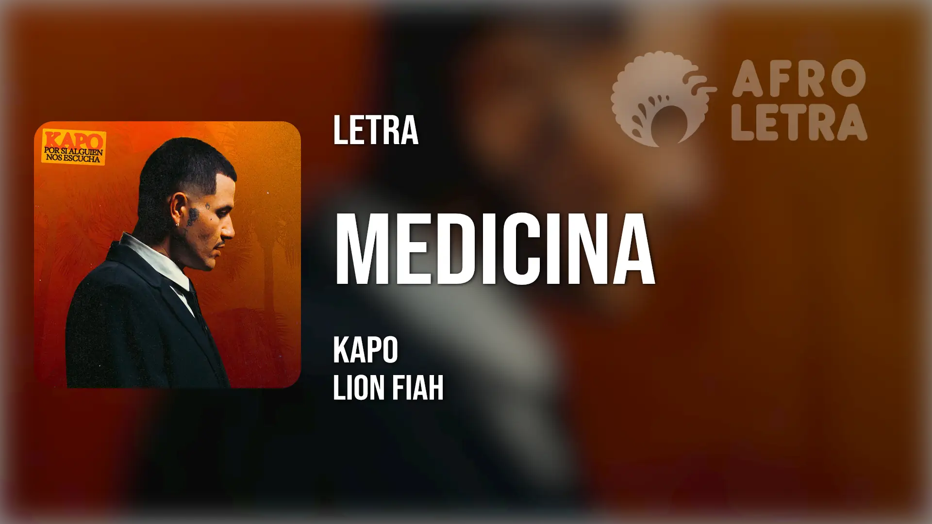 Imagen representando Medicina de Kapo ft Lion Fiah