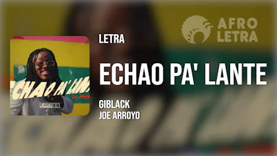 Echao Pa' Lante (Aleteo) de Giblack ft Joe Arroyo Imagen representando Echao Pa' Lante (Aleteo) de Giblack ft Joe Arroyo