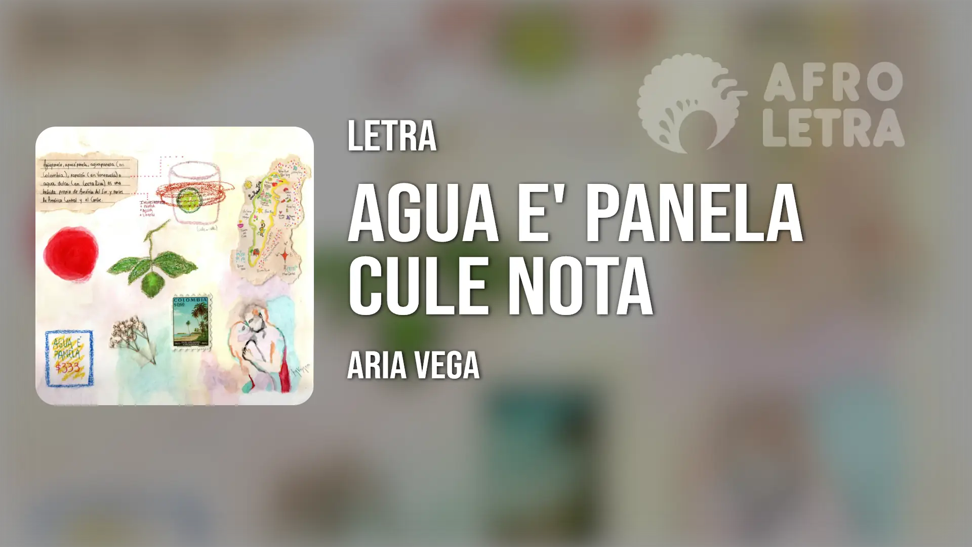 Imagen representando Agua e' Panela (Cule Nota) de Aria Vega