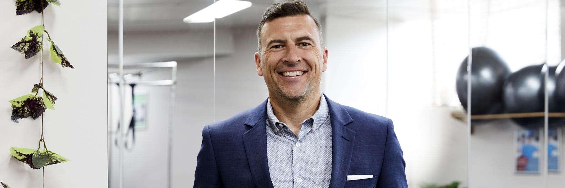 Back In Motion founder and CEO James Smith