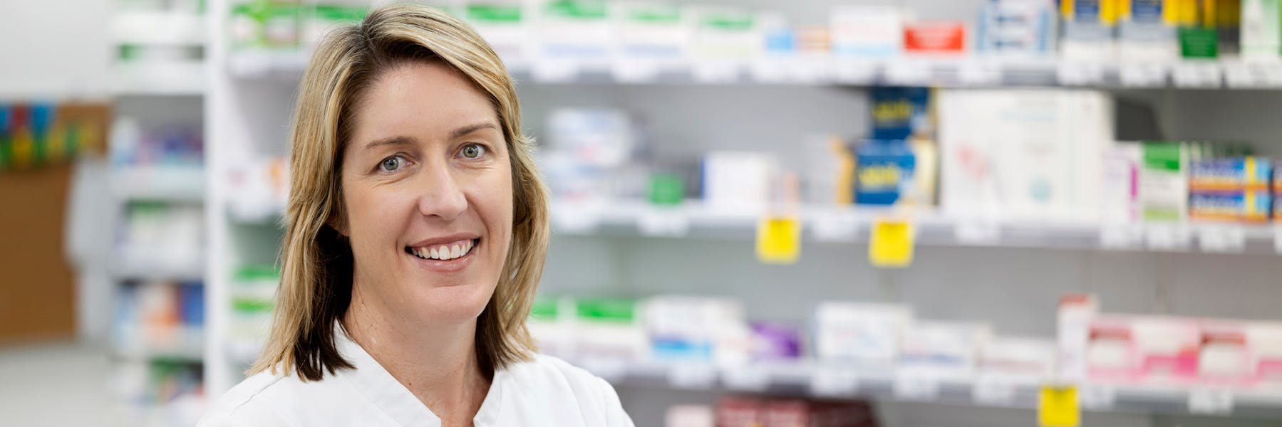 Pharmacist Karen Brown at TerryWhite Chemmart Samford PHOTO Justine Walpole