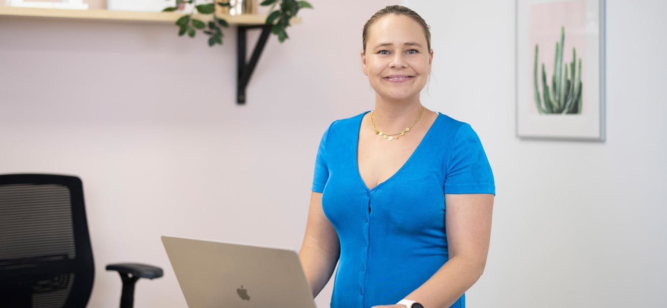 Beginning Boutique founder Sarah Timmerman PHOTO Glenn Hunt