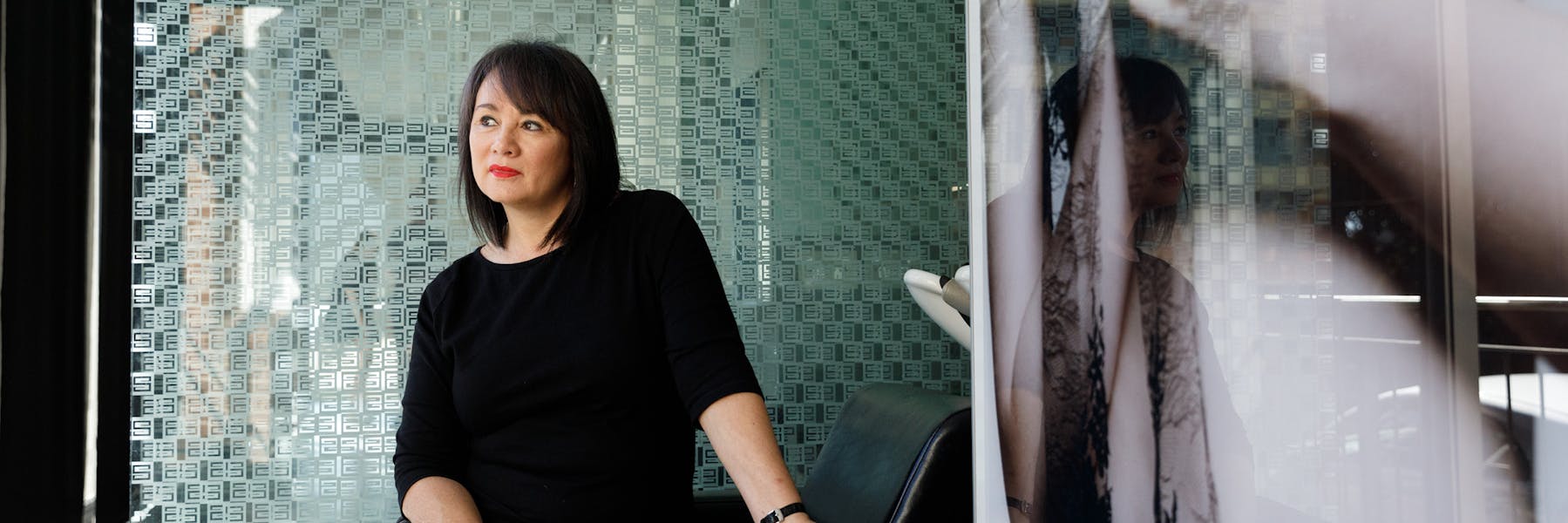 Sandy Chong of Suki Hairdressing in Newcastle, NSW PHOTO Max Mason-Hubers