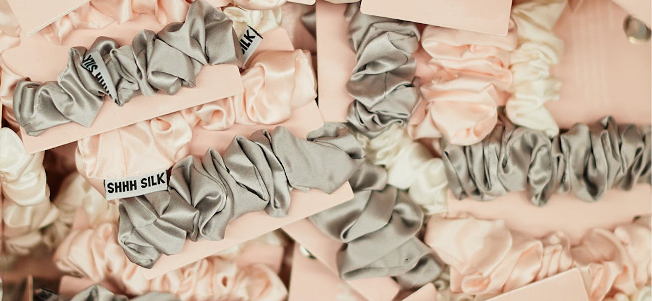 Shhh Silk products in their Melbourne warehouse