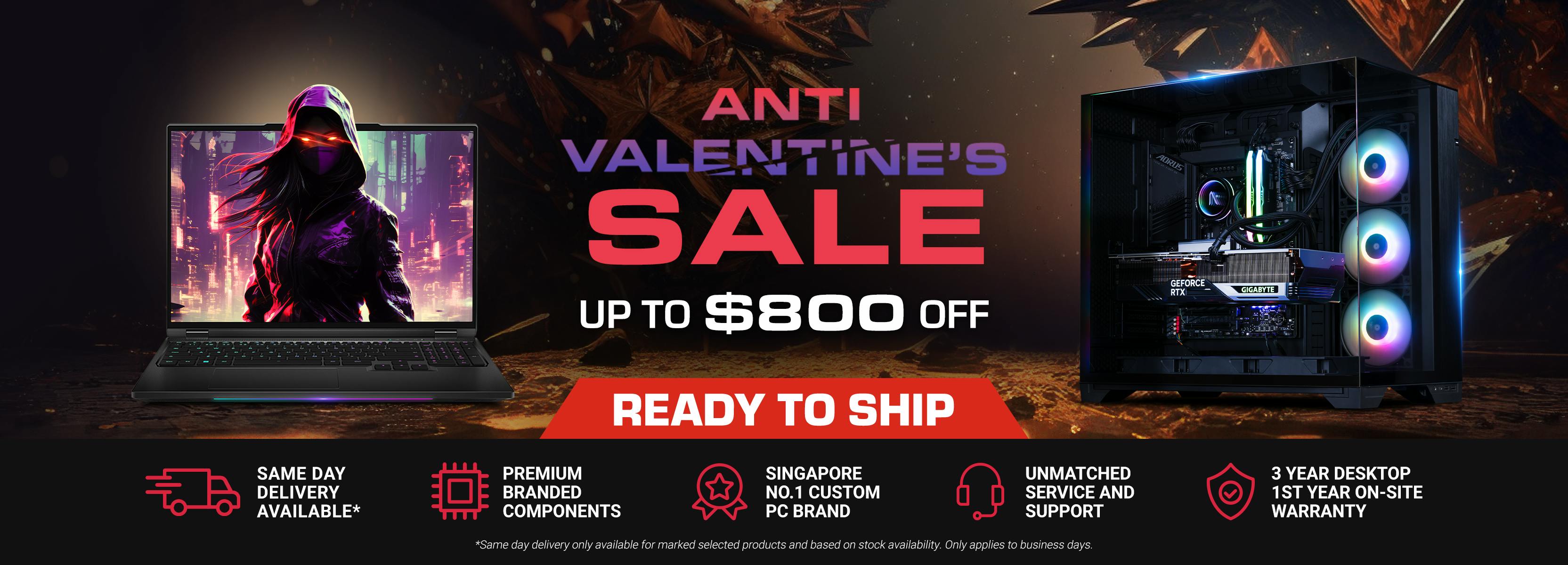 Ready To Ship Desktops AFTERSHOCK PC