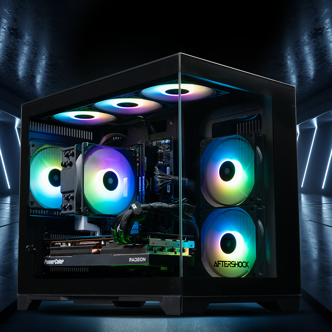 Aftershock ZEAL MINI Compact Showcase Gaming Desktop