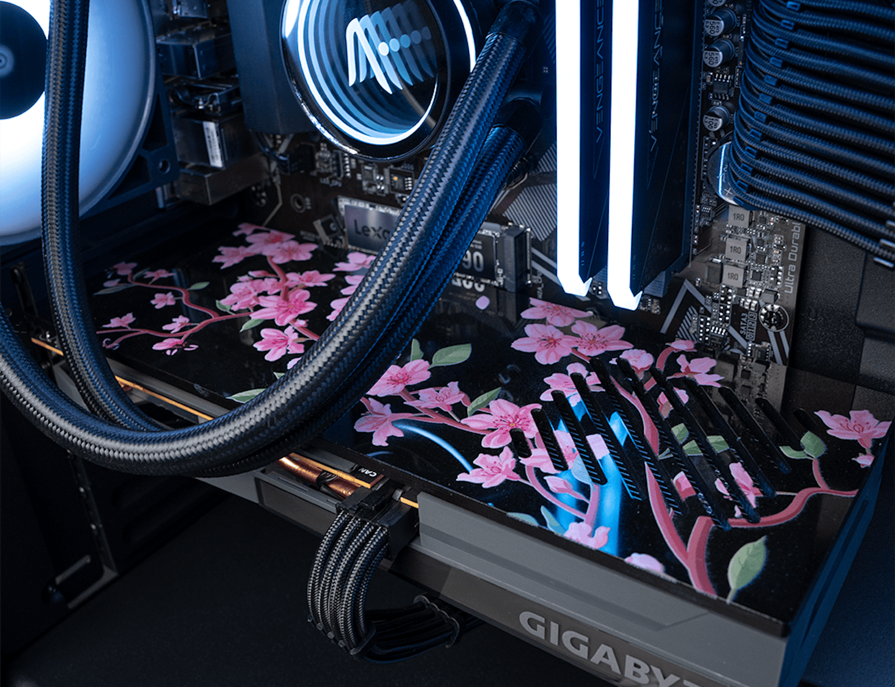 Aftershock Cherry Blossom Custom Gaming PC