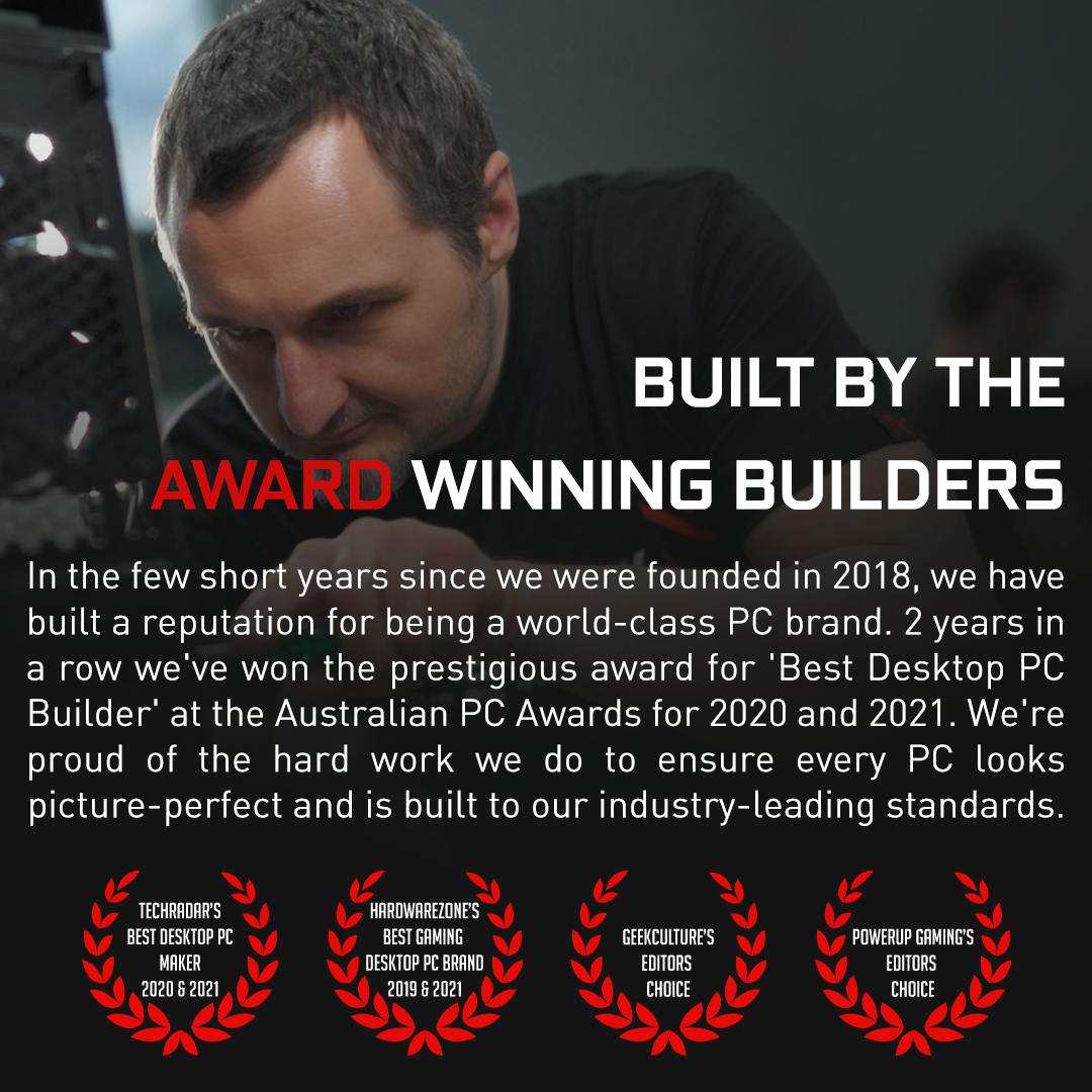 Award-winning PC builders 2 years in a row