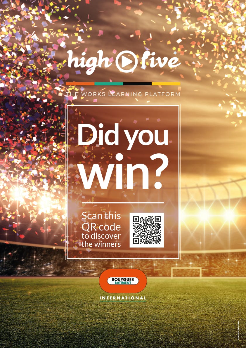 Affiche campagne stade de foot