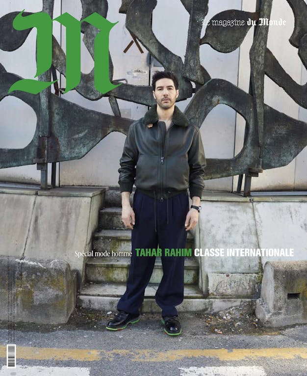 Tahar Rahim en couverture de M le magazine